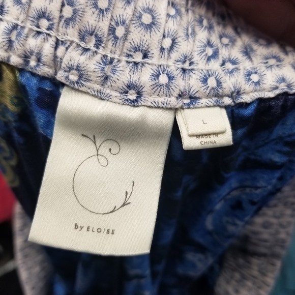 Eloise anthropologie cadiz crop lounge capris - Picture 8 of 10